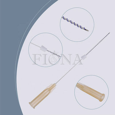винтовые нарезы 29G 50mm PDO, поток подтяжки лица иглы
