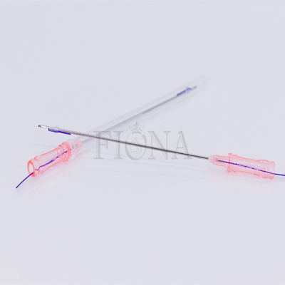 потоки с тупым Cannula, продевать нитку Cog PDO 18G 100mm кожи PDO