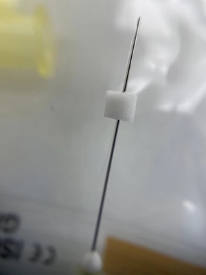 Белые прозрачные потоки PCL с тупым Cannula