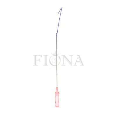 Двухнаправленный тупой Cog PDO PLLA Cannula 4D 6D продевает нитку 18G-100mm для контурить стороны